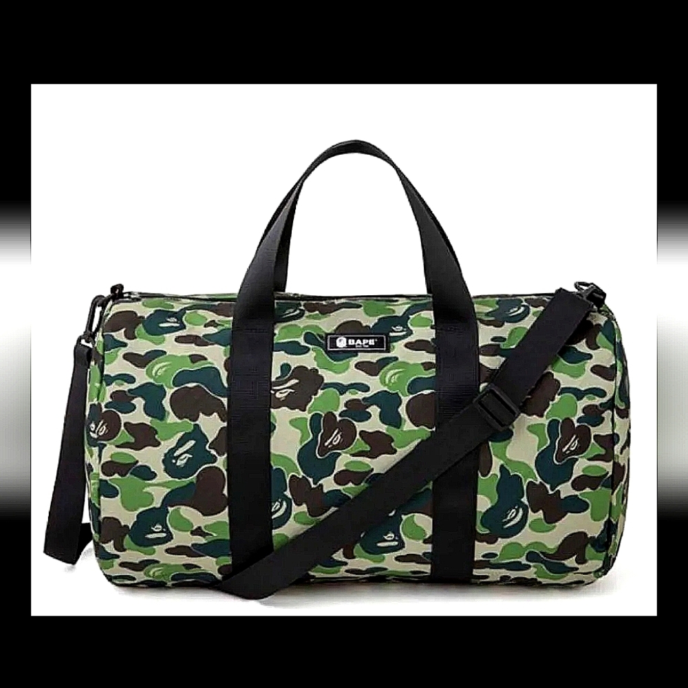 Bape Camo Duffle Bag Travel Bag